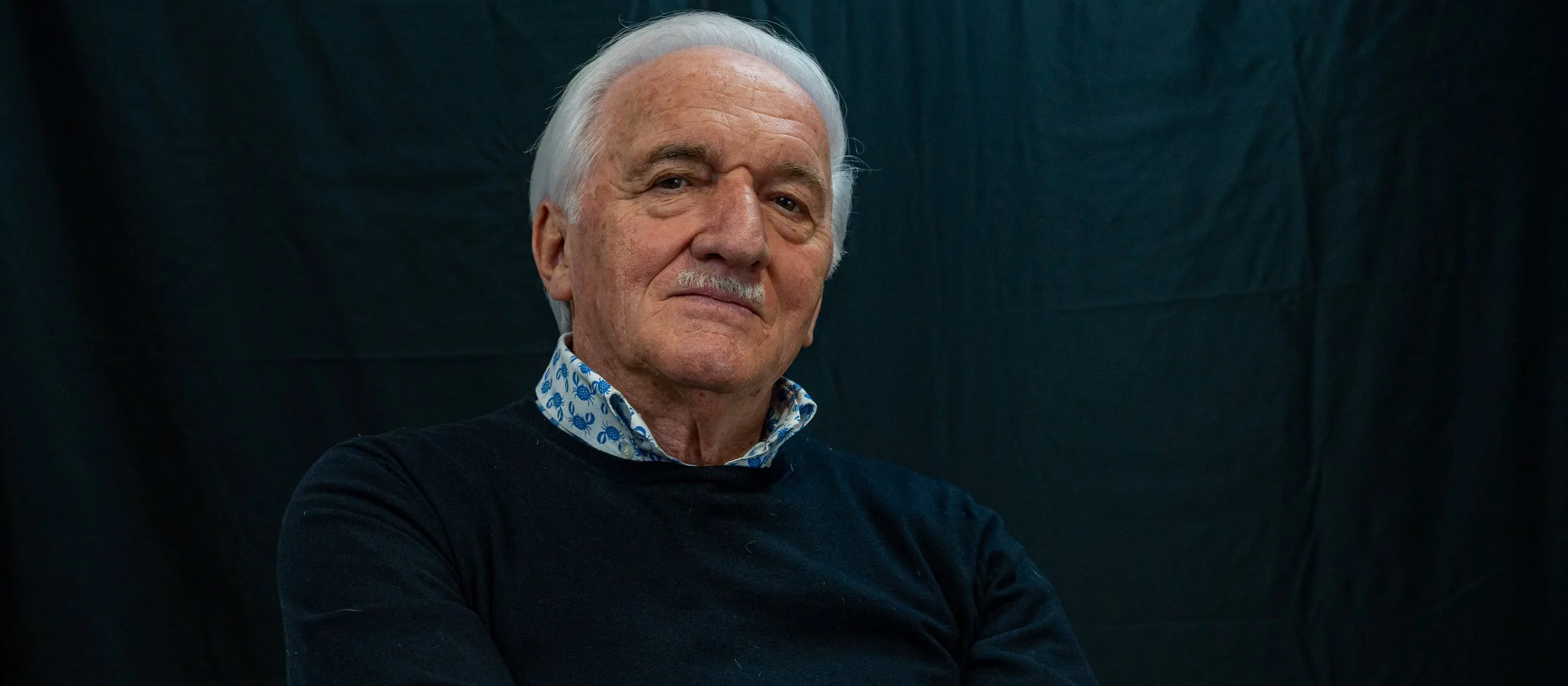 Ritratto in studio del fondatore del Gruppo Sergio Dalle Nogare